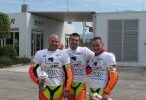I PILOTI DEL TEAM X MOTOR da sinistra OMBRA 95 1/2 MANOPOLA MARMAX